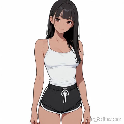 長身（tall_female）で生成したAIイラストの見本