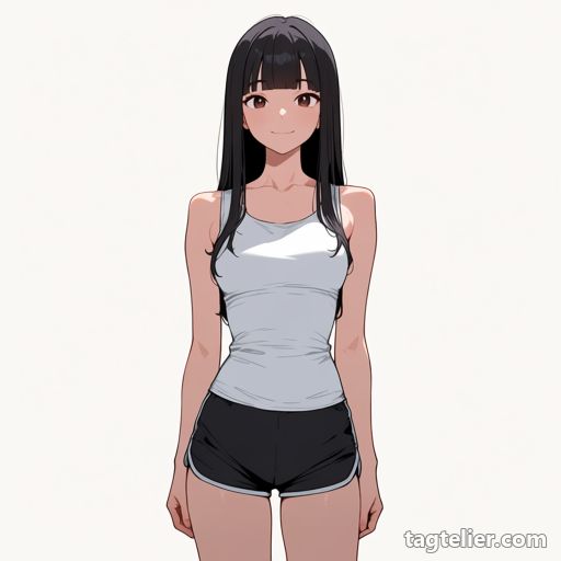 背が高い（tall）で生成したAIイラストの見本