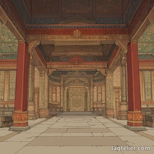寺（temple）で生成したAIイラストの見本