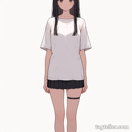 太もものバンド（thighlet）で生成したAIイラストの見本