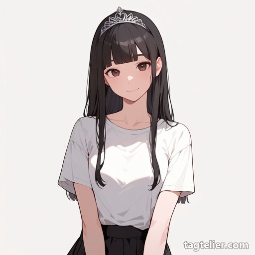 ティアラ（tiara）で生成したAIイラストの見本