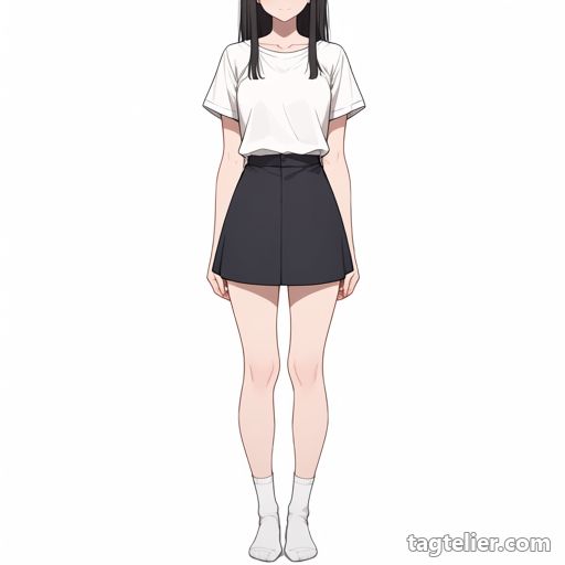 5本指ソックス（toe socks）で生成したAIイラストの見本