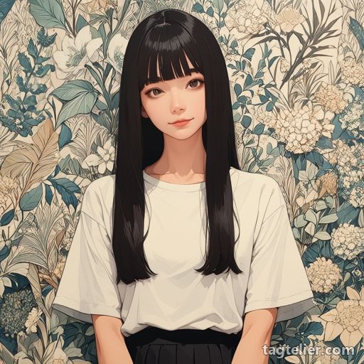アナログ画材（traditional_media）で生成したAIイラストの見本