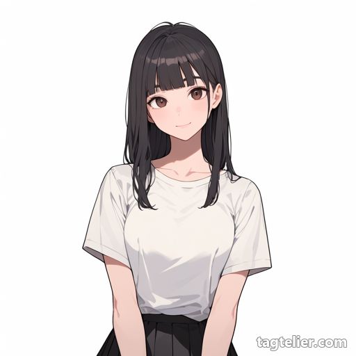 透明背景（transparent_background）で生成したAIイラストの見本