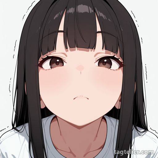 震える（trembling）で生成したAIイラストの見本
