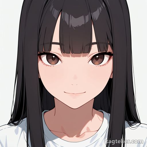 つり目（tsurime）で生成したAIイラストの見本