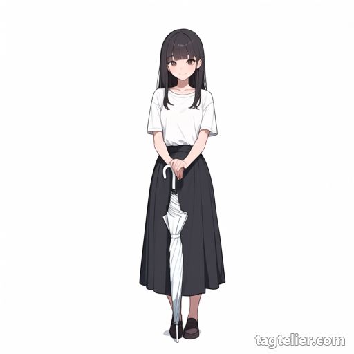 傘（umbrella）で生成したAIイラストの見本