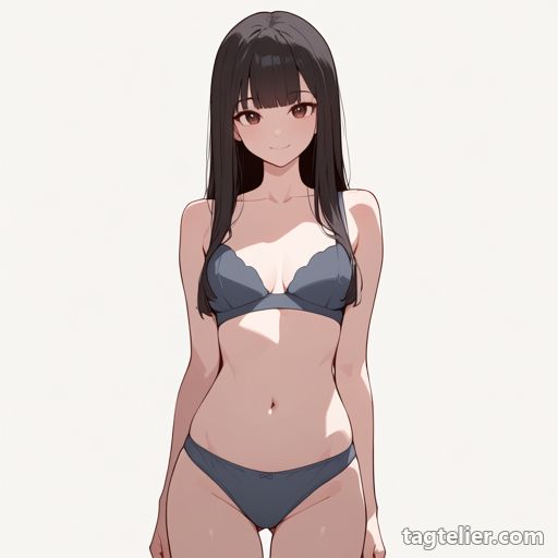 下着（underwear）で生成したAIイラストの見本