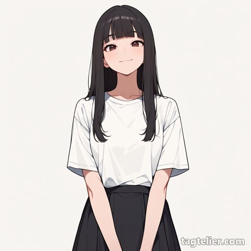 両手でピース（v_arms）で生成したAIイラストの見本