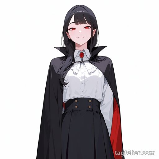 ヴァンパイア（vampire）で生成したAIイラストの見本