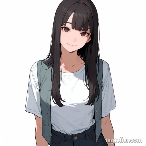 ベスト（vest）で生成したAIイラストの見本