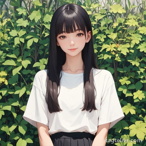 水彩（watercolor_(medium)）で生成したAIイラストの見本