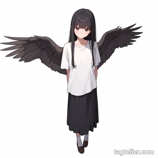 翼（wings）で生成したAIイラストの見本
