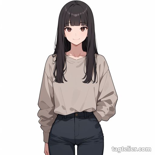 冬の服装（winter_clothes）で生成したAIイラストの見本