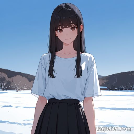 冬（winter）で生成したAIイラストの見本