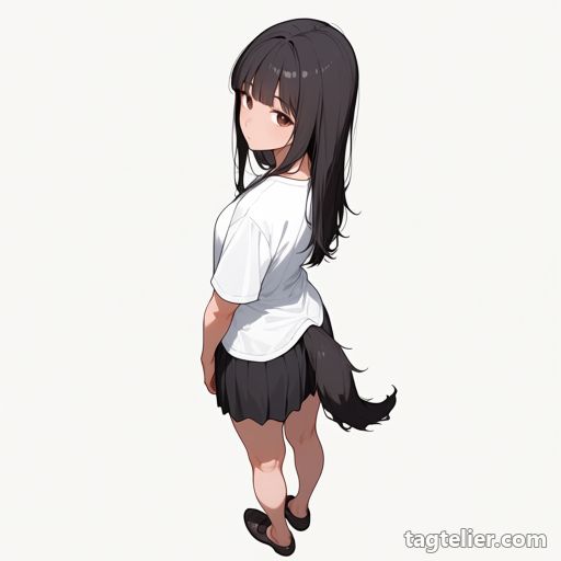 狼のしっぽ（wolf_tail）で生成したAIイラストの見本