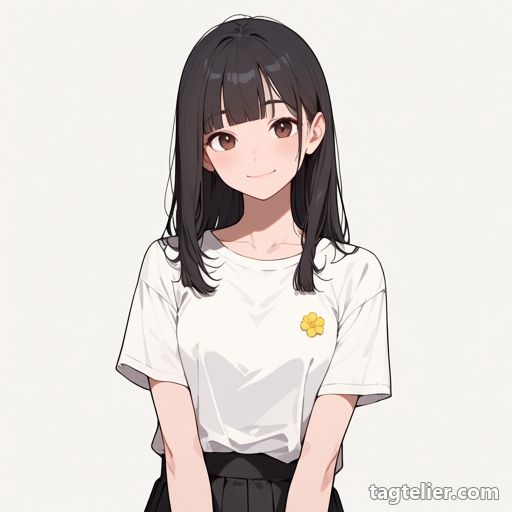 黄色い花（yellow_flower）で生成したAIイラストの見本