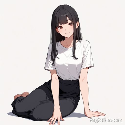横座り（yokozuwari）で生成したAIイラストの見本